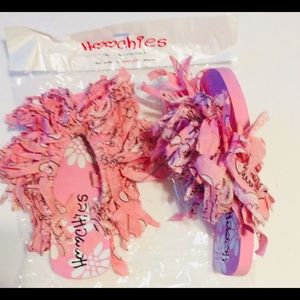 Bandana Pink Flip Flops Hoochies Size Medium  7/8